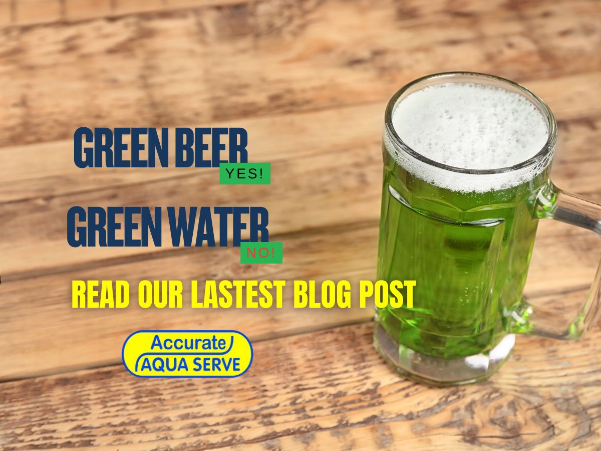 Green Tap Water? What’s Really Going On (And Why You Shouldn’t Drink It)
