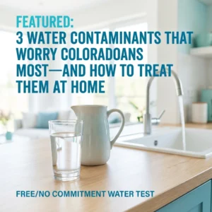 Featured: 3 Water Contaminants That Worry Coloradans Most: And How to Treat Them at Home