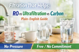 Filtration That Helps: RO vs Ultrafiltration vs Carbon (Plain-English Guide)