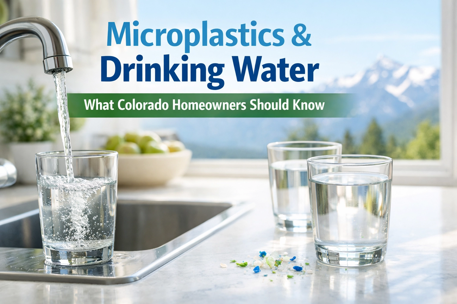 Microplastics & Drinking Water: What Colorado Homeowners Should Know