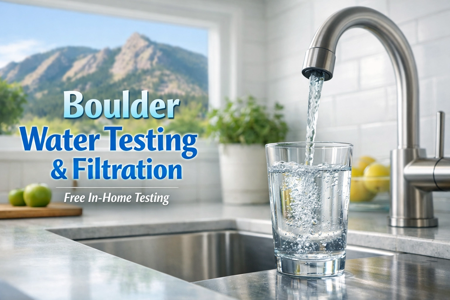 Water Testing and Water Filtration in Boulder, CO | Eco-Friendly Service Since 1990