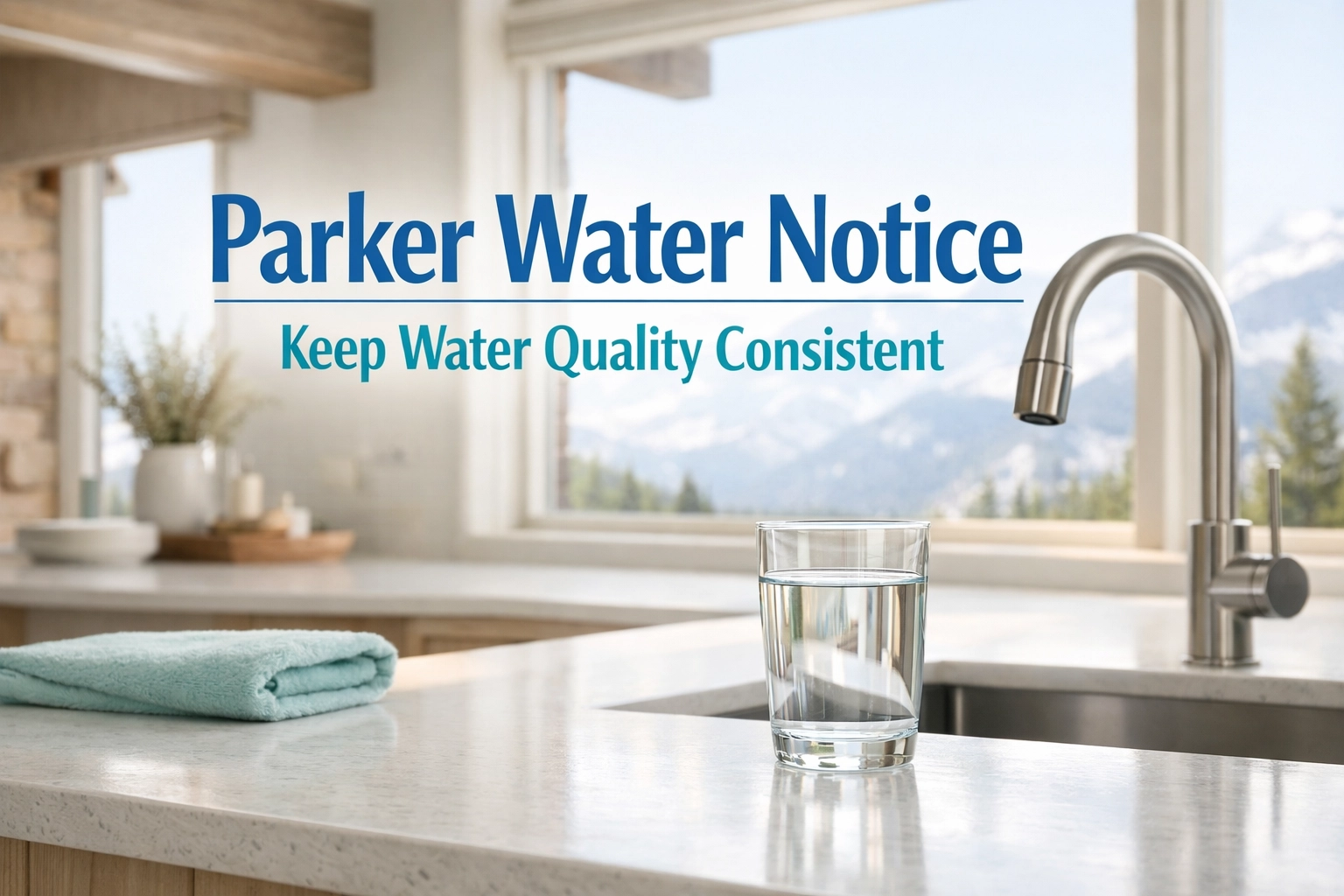 Recent Town of Parker Water Notice: A Case for Water Filtration